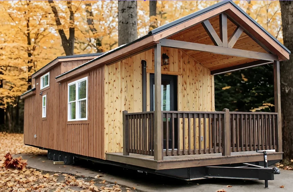 Inside a Beautifully Designed 388 Sq Ft Teddy Bear RV Park Model