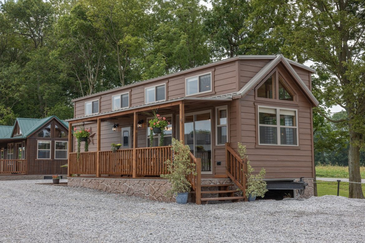 The Baltic RV Park Model – Spacious Farmhouse‑Style Cabin on Wheels
