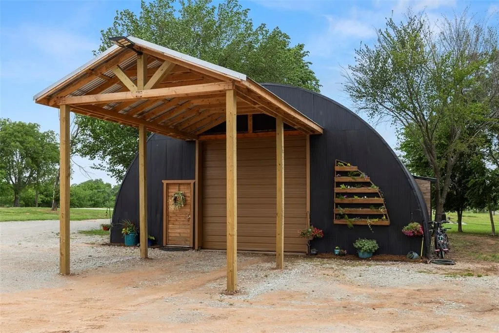 Quonset Hut Home with Gorgeous Interior