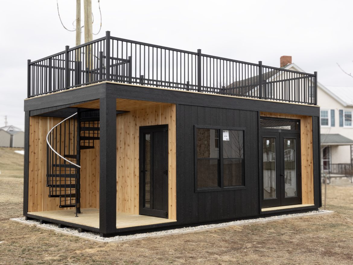 Take a Look at This 12×24 Serenity Retreat Shed for $29,565