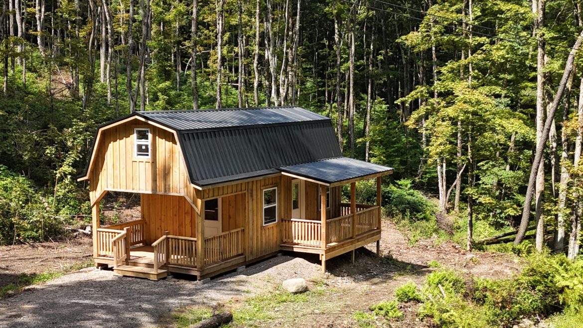 $69,900 Rustic Cabin on 2.7 Acres