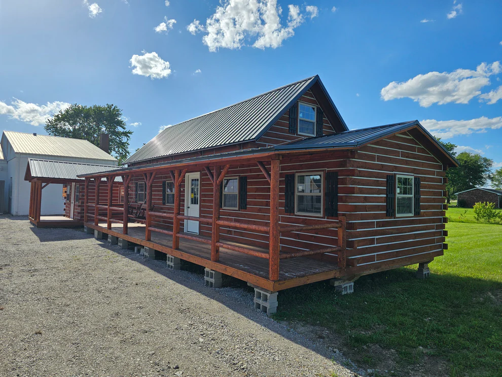 Amish-Built 3-Bedroom Rustic Cabin Home at a Fair Price