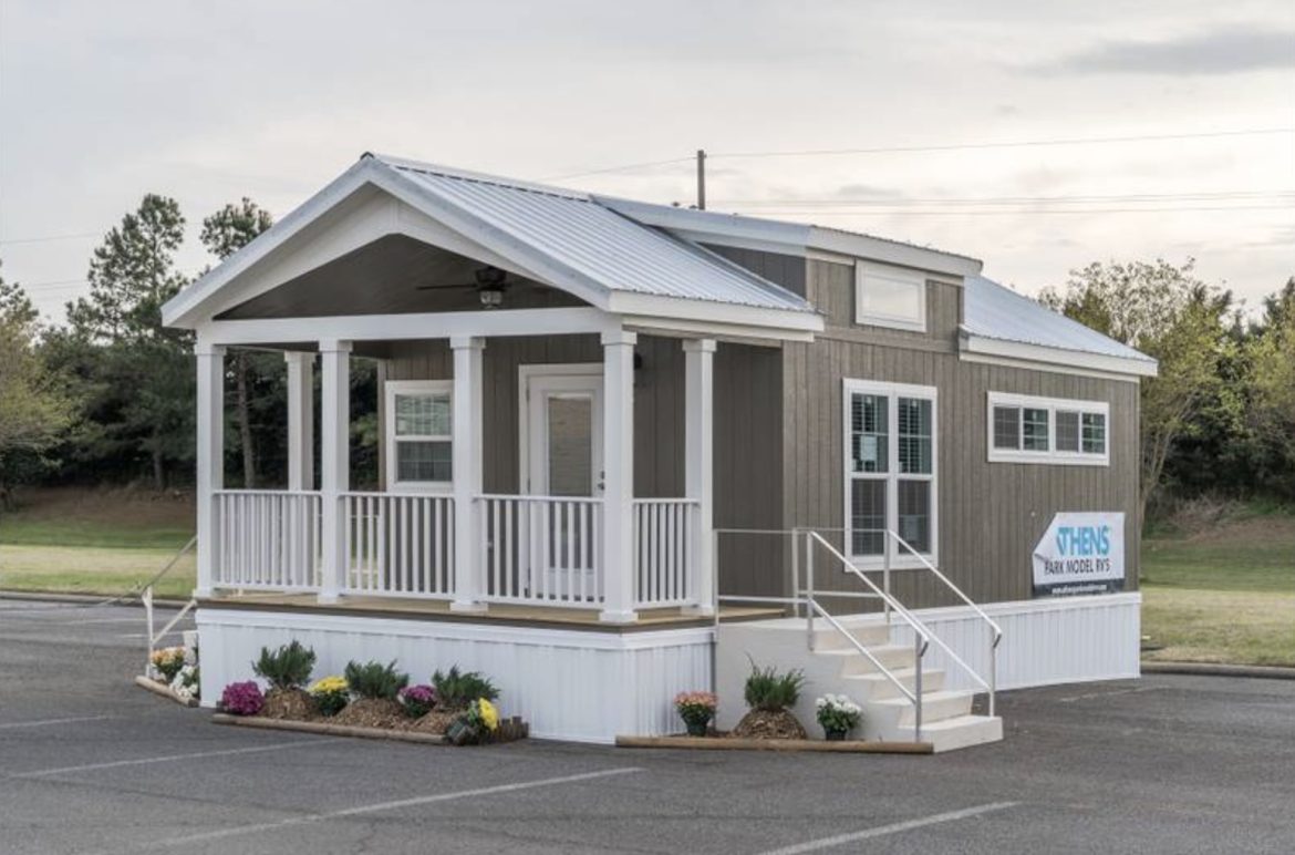 Step Inside Champion Athens APS 630 – 399 Sq Ft Luxury Park Model with Covered Porch
