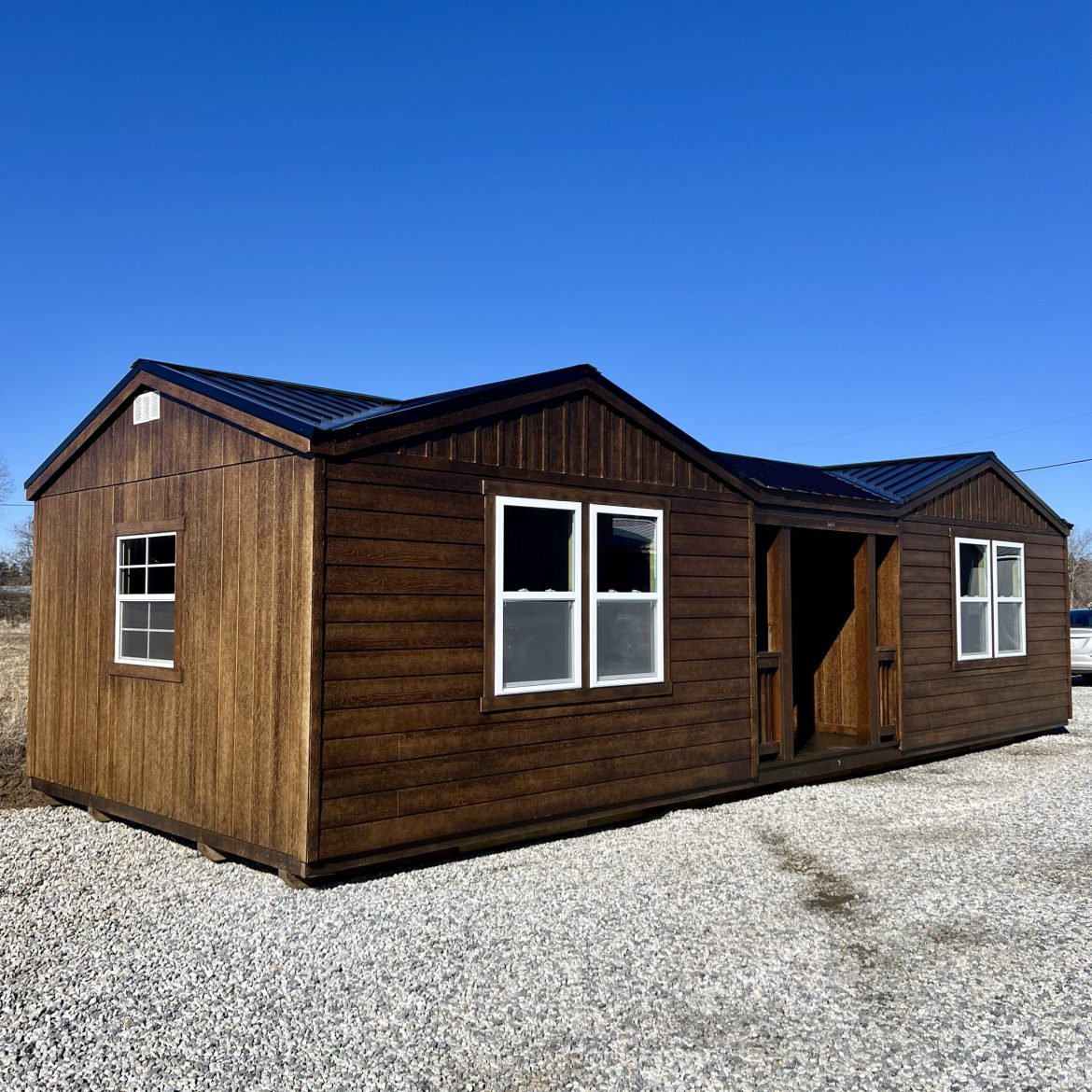 14x36 A-Frame Cabin Only $24,999 – 504 Sq Ft Luxury!