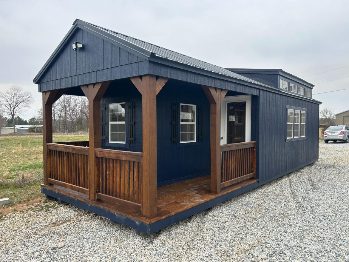 12×32 A-Frame Dormer Cabin for $18,576 – See the Stunning Interior