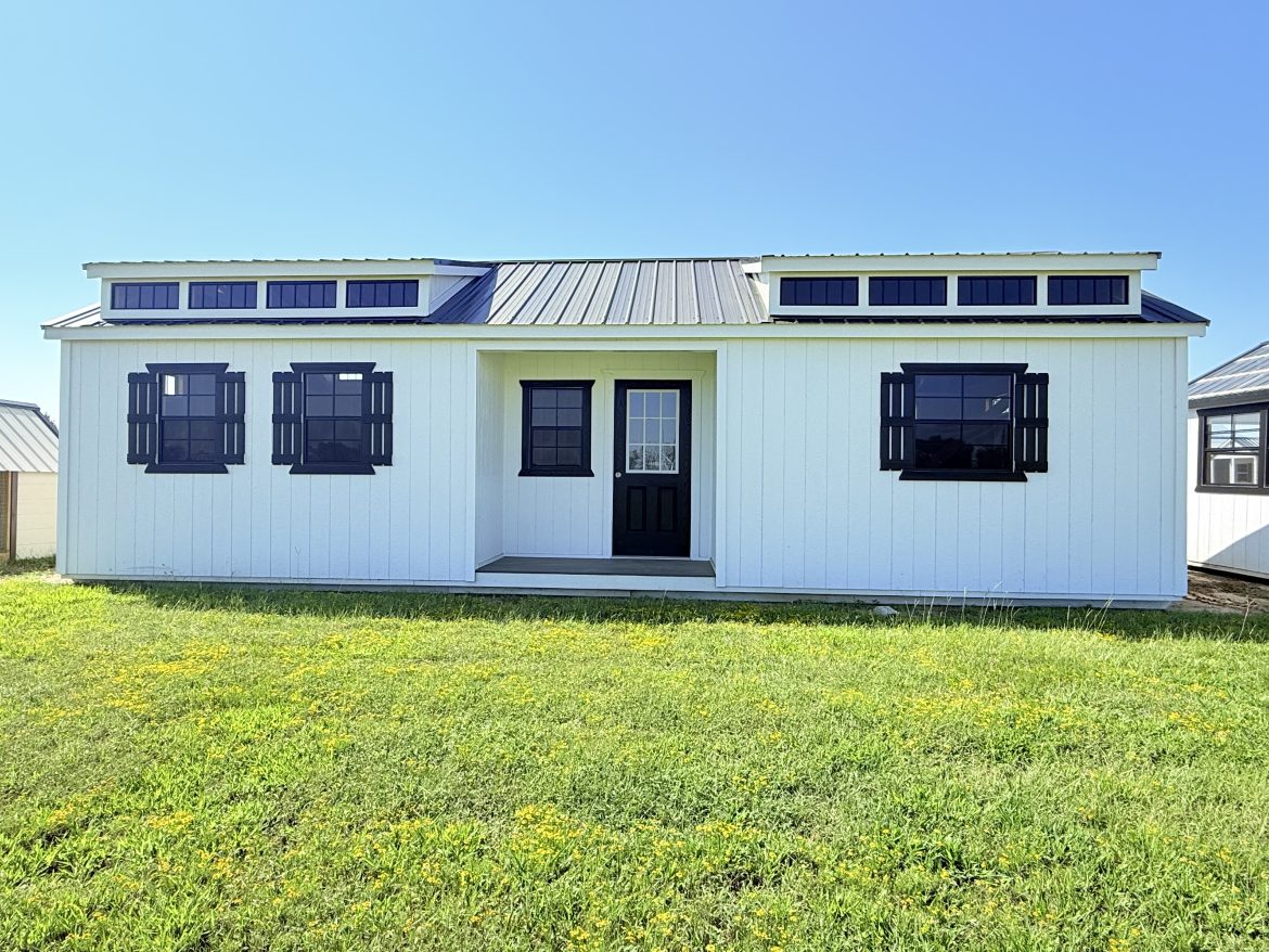 16×36 Center Cabin with Covered Porch – Starting at Just $24,467