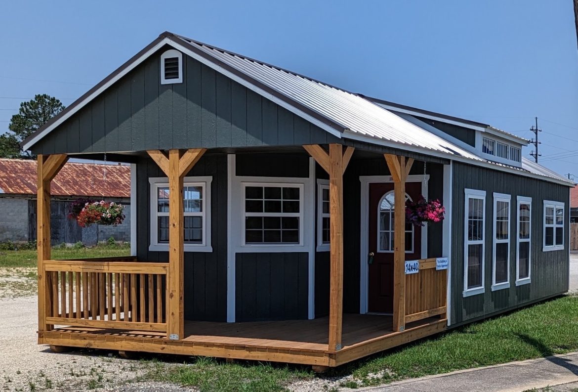 14×40 Deluxe Cabin with Wraparound Porch – Starting at Just $26,429