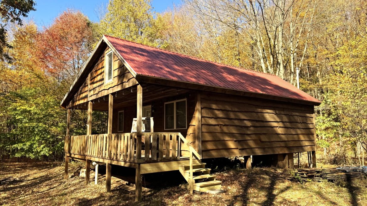 Rustic Cabin Retreat on 11.05 Acres – Just $159,900