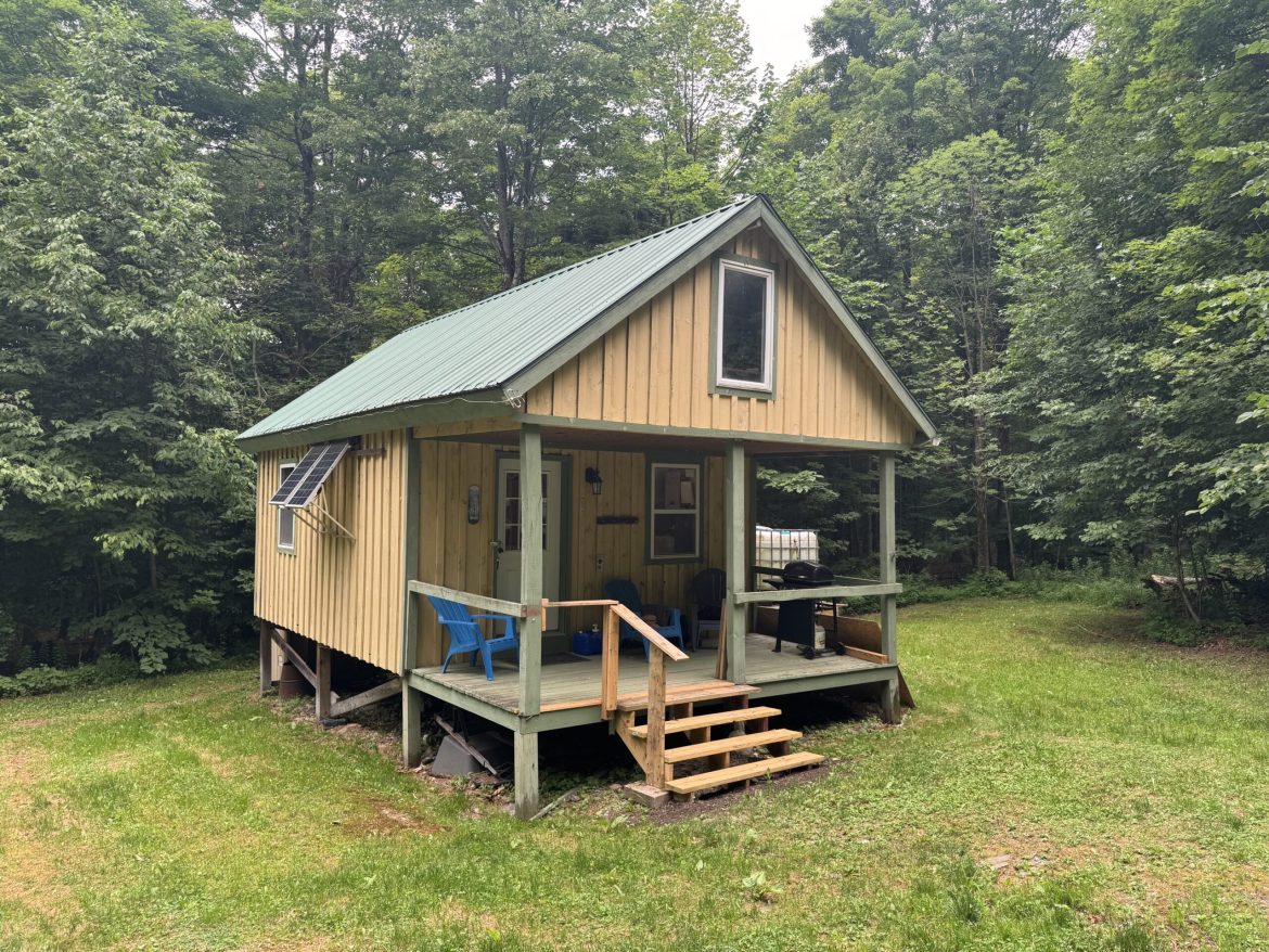 Secluded Cabin on 5.9 Acres of Land – Priced at $64,900